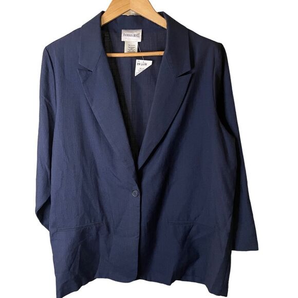 New Fashion Bug Plus Size Blazer, 18/20W - Picture 1 of 4